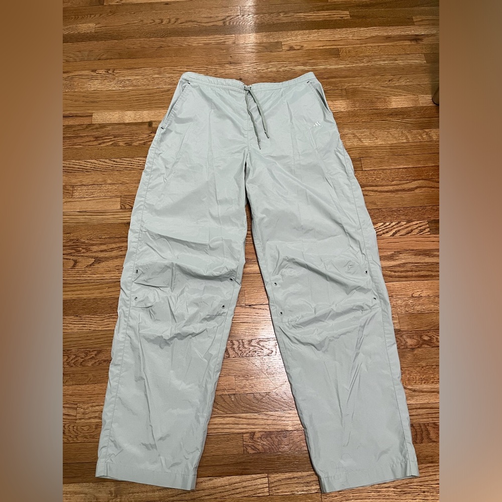 Unique vintage adidas track pants with logo on back pockets